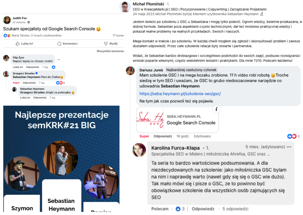 Screenshot at Nov 04 10-53-30 opinie z Facebooka i LinkedINa
