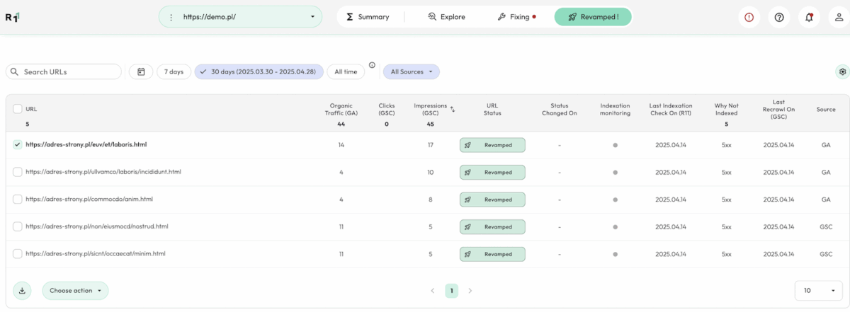 zakładka revamped - revamper11